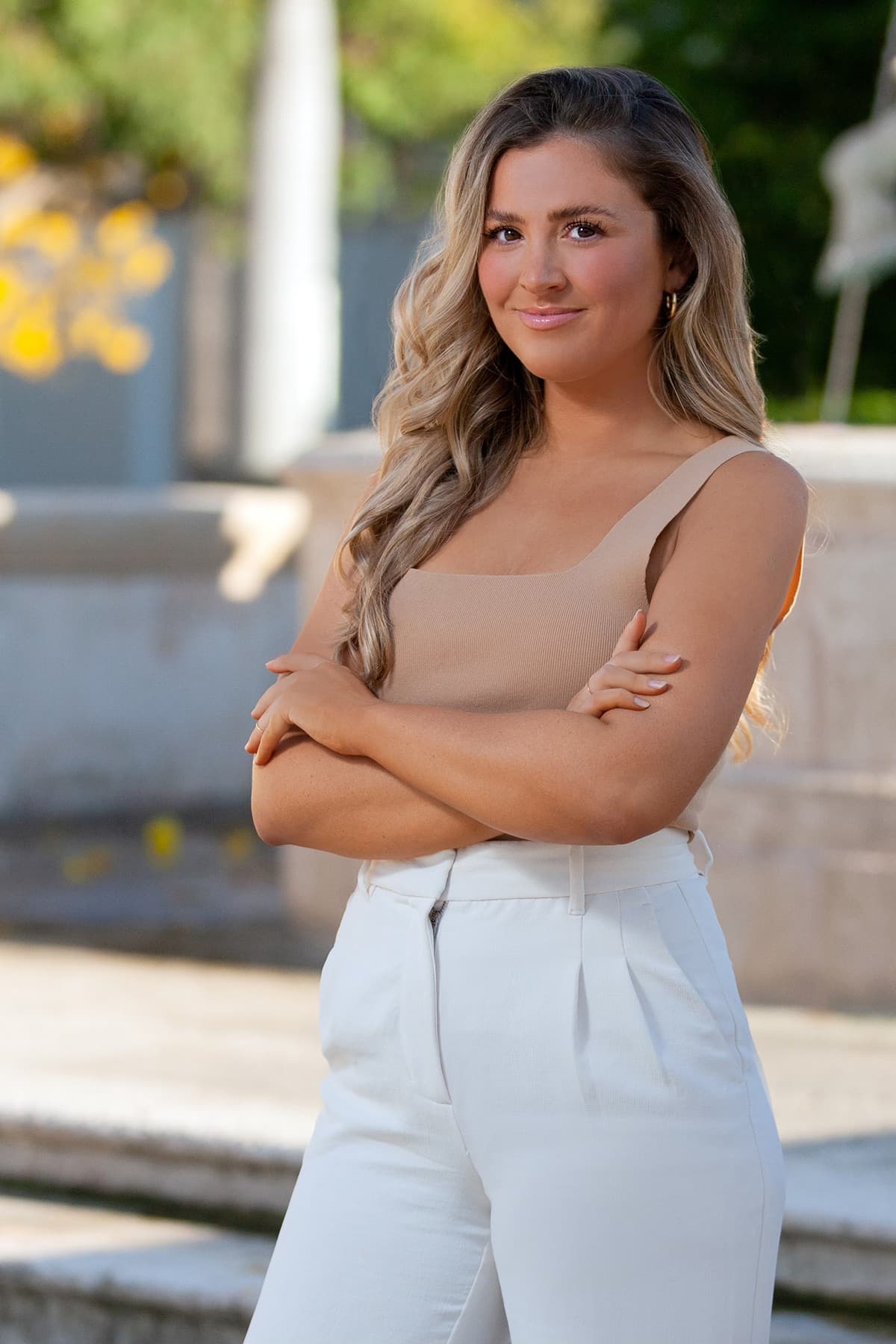 Me getting my headshot taken in Palm Beach, Florida