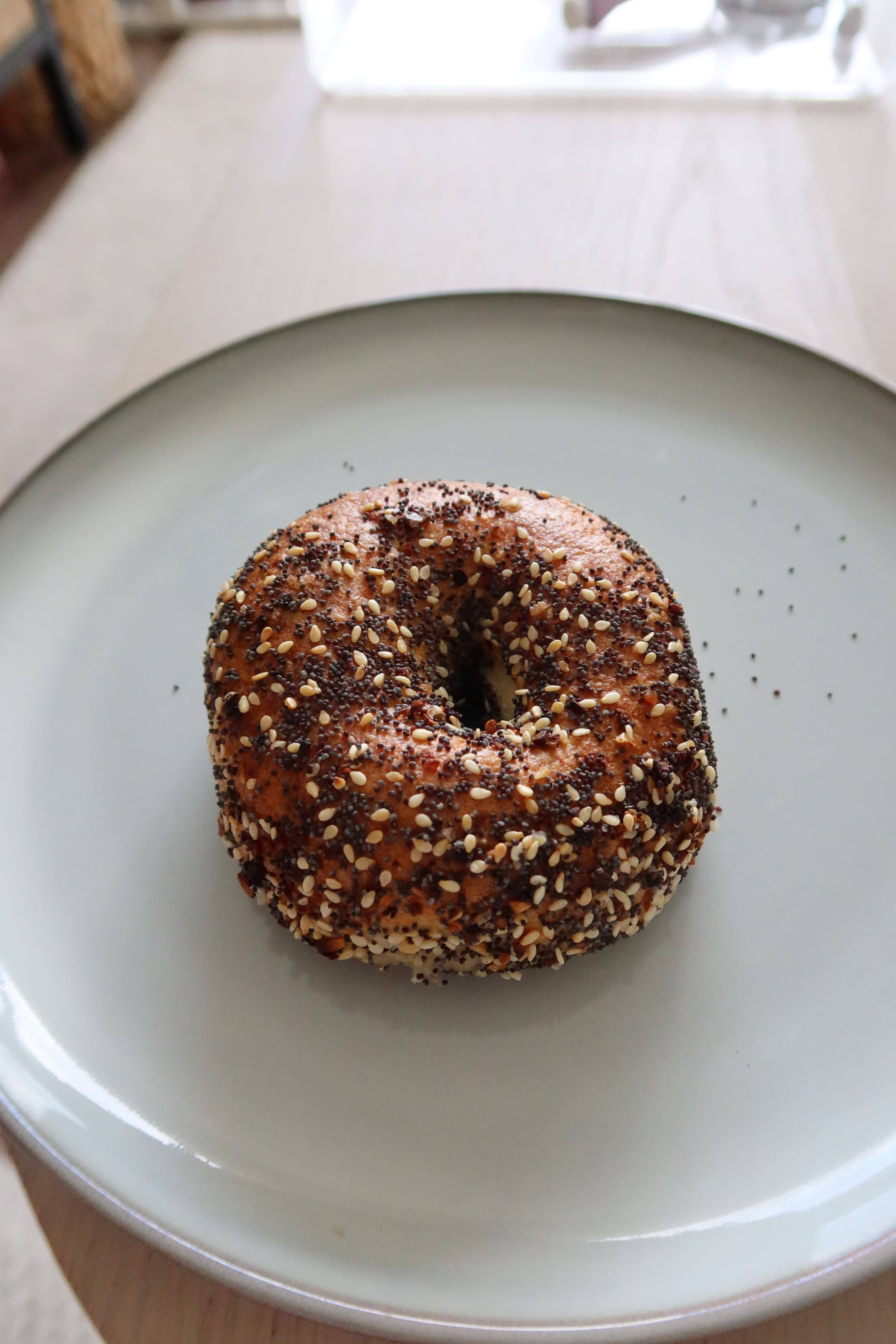 a photo of popup bagels