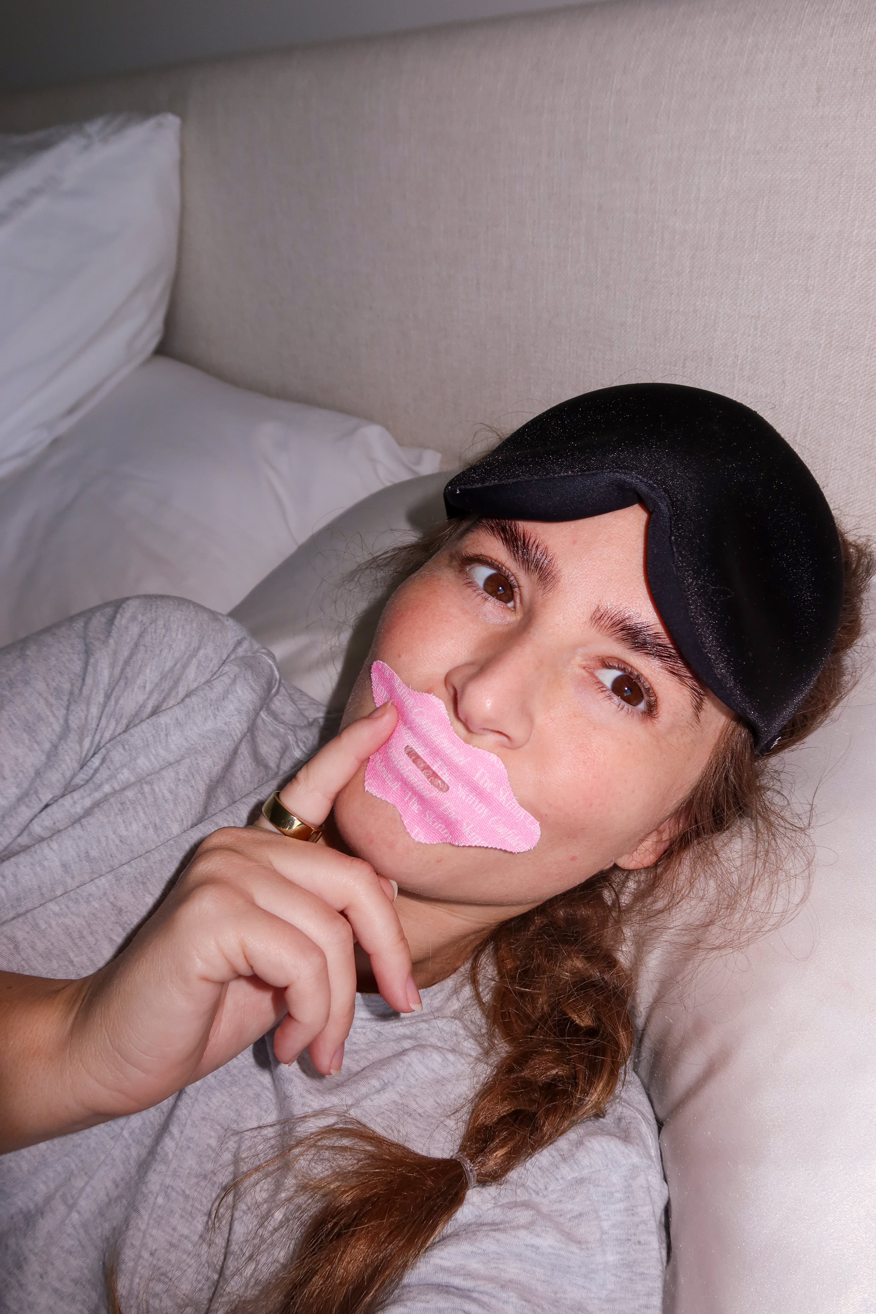a photo of me in my mouth tape by skinny confidential